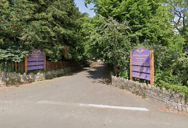 The entrance to Sheiling School in Thornbury