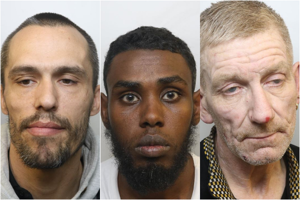 Lee Ingleheart, 41, Hassan Noor, 31, and Dean Meaker, 58