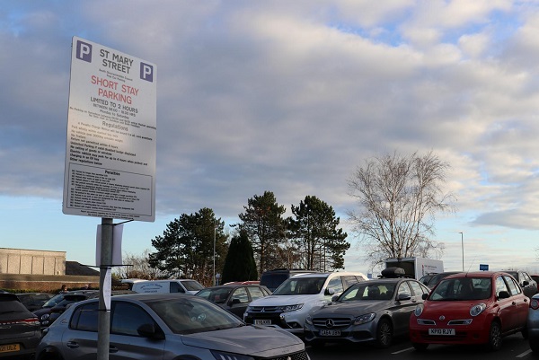St Mary Street car park in Thornbury